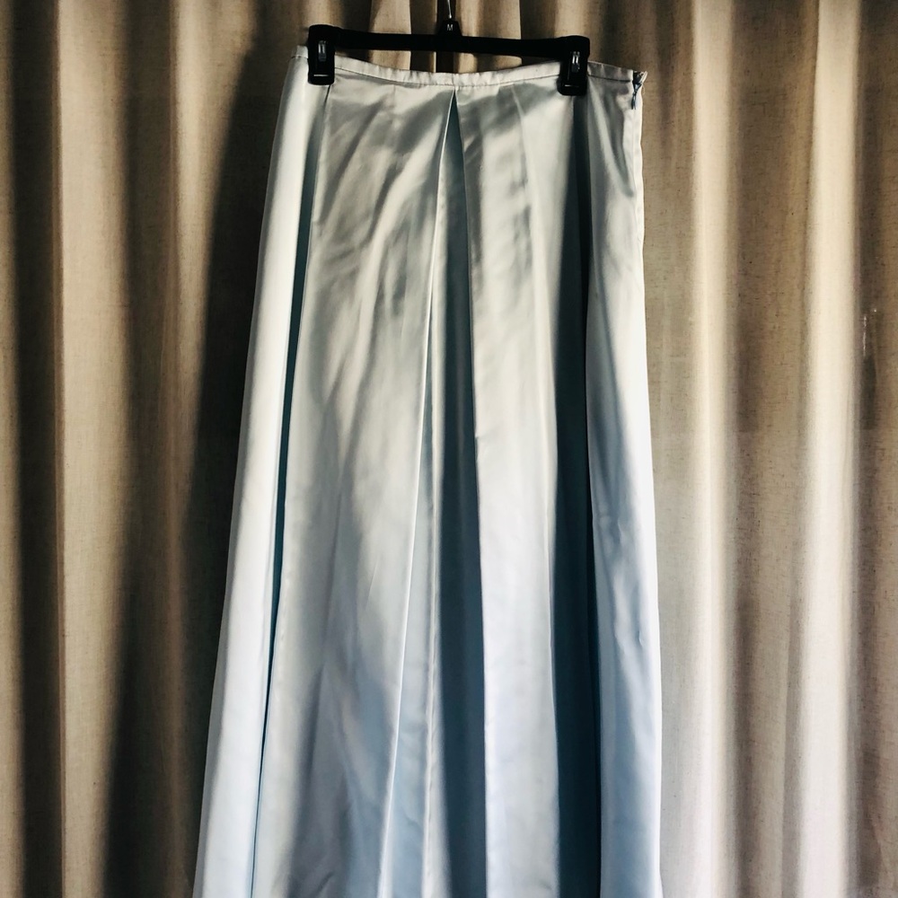 Oscar de la Renta Pale Blue Skirt